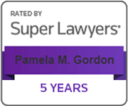 Rated By Super Lawyer | Pamela M. Gordon | 5 Years
